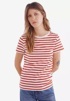 Футболка с принтом Springfield, красный