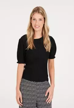 Футболка с принтом SS Protest, цвет true black