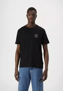 Футболка с принтом STACK Tommy Hilfiger, черный