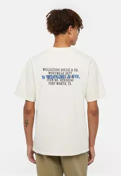 Футболка с принтом STAMP TEE Dickies, белый