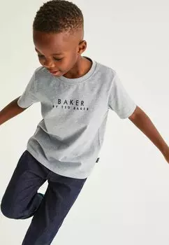 Футболка с принтом STANDARD Baker by Ted Baker, цвет grey