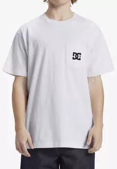 Футболка с принтом STAR POCKET HSS DC Shoes, цвет wbb0 white