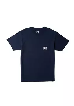 Футболка с принтом STAR POCKET HSS DC Shoes, синий