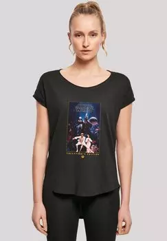 Футболка с принтом STAR WARS COLLECTORS EDITION F4NT4STIC, черный