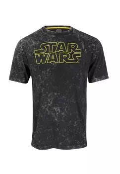 Футболка с принтом STAR WARS IN A GALAXY FAR AWAY Henry Tiger, черный