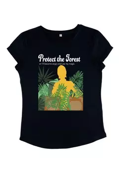 Футболка с принтом STAR WARS PROTECT OR ELSE Henry Tiger, темно-синий