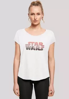 Футболка с принтом STAR WARS TATOOINE F4NT4STIC, белый