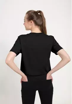 Футболка с принтом STAR WARS: THE MANDALORIAN GROGU LIGHTS Star Wars, черный