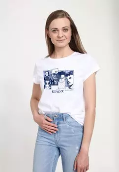 Футболка с принтом STAR WARS: VISIONS THE ELDER 4 UP Henry Tiger, белый