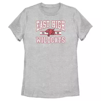 Футболка с принтом «Старшая школа» East High Juniors Disney, серый