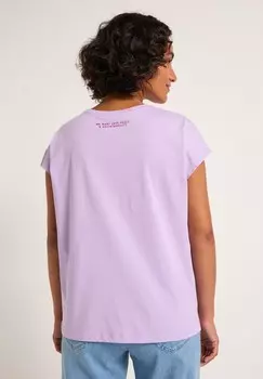 Футболка с принтом STATEMENTSHIRT LANIUS, фиолетовый