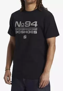 Футболка с принтом STATIC DC Shoes, цвет black