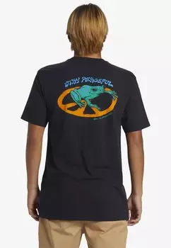 Футболка с принтом STAY PEACEFUL Quiksilver, цвет kvj