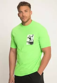 Футболка с принтом Sthuge, светло-зеленый