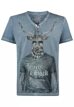 Футболка с принтом Stockerpoint, синий