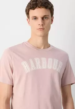 Футболка с принтом STOCKLAND GRAPHIC Barbour, красный