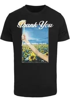 Футболка с принтом STONE TEMPLE PILOTS THANK YOU Merchcode, цвет black