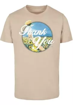 Футболка с принтом STONE TEMPLE PILOTS-THANK YOU CIRCLE Merchcode, цвет sand