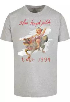 Футболка с принтом STONE TEMPLE PILOTS-TOUR 94 Merchcode, цвет heather grey