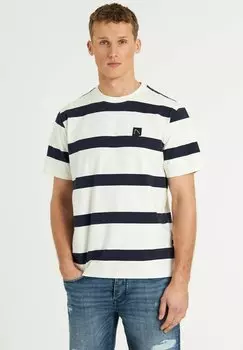 Футболка с принтом STORM CHASIN', темно-синий