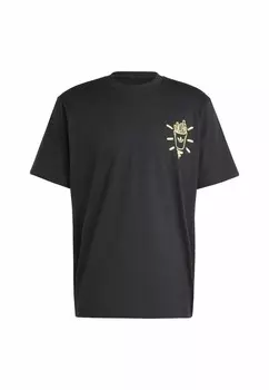 Футболка с принтом STREET adidas Originals, черный