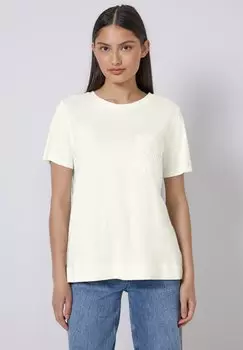 Футболка с принтом Street One Studio, кремовый