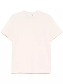 Футболка с принтом стрелок Off-White, нейтральный цвет