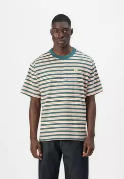 Футболка с принтом STRIPE TEE UNISEX Adidas Originals, мультиколор
