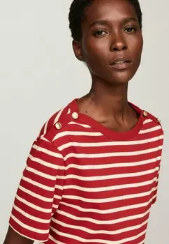Футболка с принтом STRIPE Tommy Hilfiger, красный