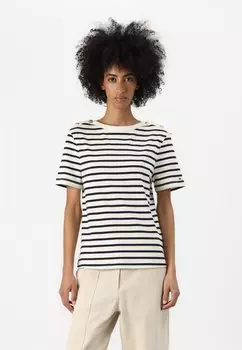 Футболка с принтом STRIPE Tommy Hilfiger, темно-синий