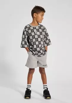 Футболка с принтом STSRACE Sometime Soon, цвет grey melange