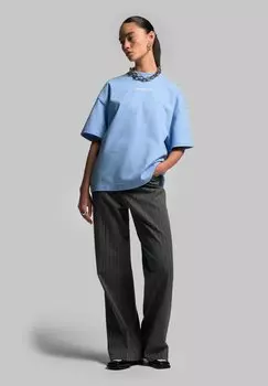 Футболка с принтом STUDIO V10 T-SHIRT WRSTBHVR, светло-голубой