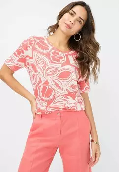 Футболка с принтом STYLE CANDICE BRAX, красный