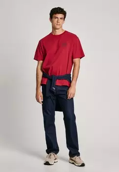 Футболка с принтом SUAN TEE Pepe Jeans, красный