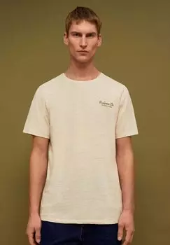 Футболка с принтом SUMMER Scalpers, крем