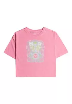 Футболка с принтом SUN FOR ALL SEASONS D Roxy, цвет pink