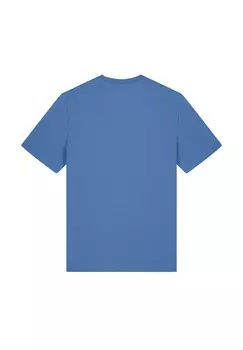 Футболка с принтом SUNSET BERGE & TANNEN watapparel, светло-голубой