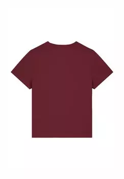 Футболка с принтом SUNSET FOREST watapparel, темно-красный