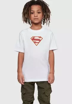 Футболка с принтом SUPER-LOGO ABSOLUTE CULT, цвет white