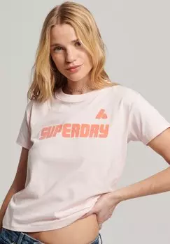 Футболка с принтом Superdry