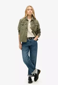 Футболка с принтом Superdry, серый