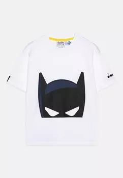 Футболка с принтом Superheroes Unisex Diadora, цвет optical white