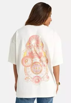 Футболка с принтом SURF MANDALA SHORT SLEEVE Billabong, белый