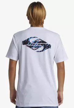 Футболка с принтом SURF SAFARI Quiksilver, цвет white