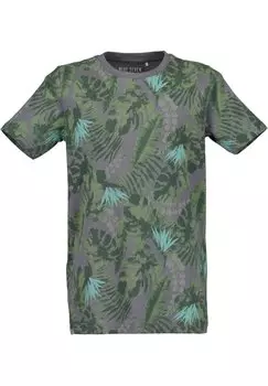 Футболка с принтом SURFER Blue Seven, цвет frostgrau