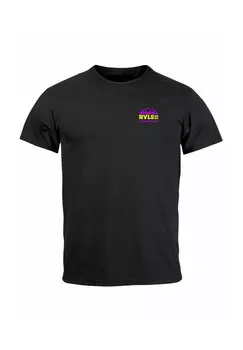 Футболка с принтом SURFING CLUB CALIFORNIA RETRO MOTIV STREETSTYLE Neverless, черный