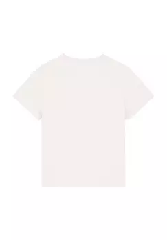 Футболка с принтом SWIMMINGPOOL CHILLING watapparel, белый