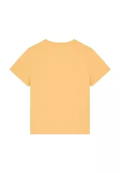 Футболка с принтом SWIMMINGPOOL CHILLING watapparel, желтый