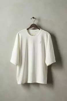 Футболка с принтом свободного кроя x sr_a ZARA, устрично-белый