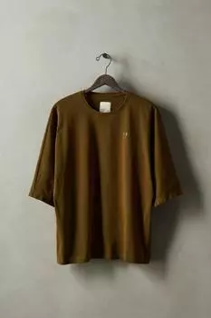 Футболка с принтом свободного кроя x sr_a ZARA, хаки